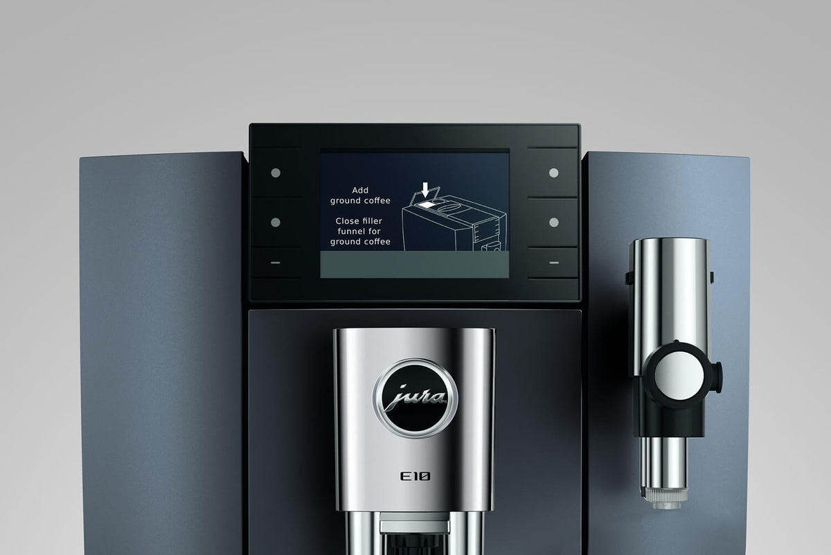 JURA E10 15718 Onyx Grey Bean-to-Cup Coffee Machine