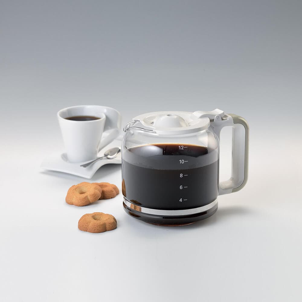 Ariete 12 Cup Drip Filter Coffee Maker - Cream