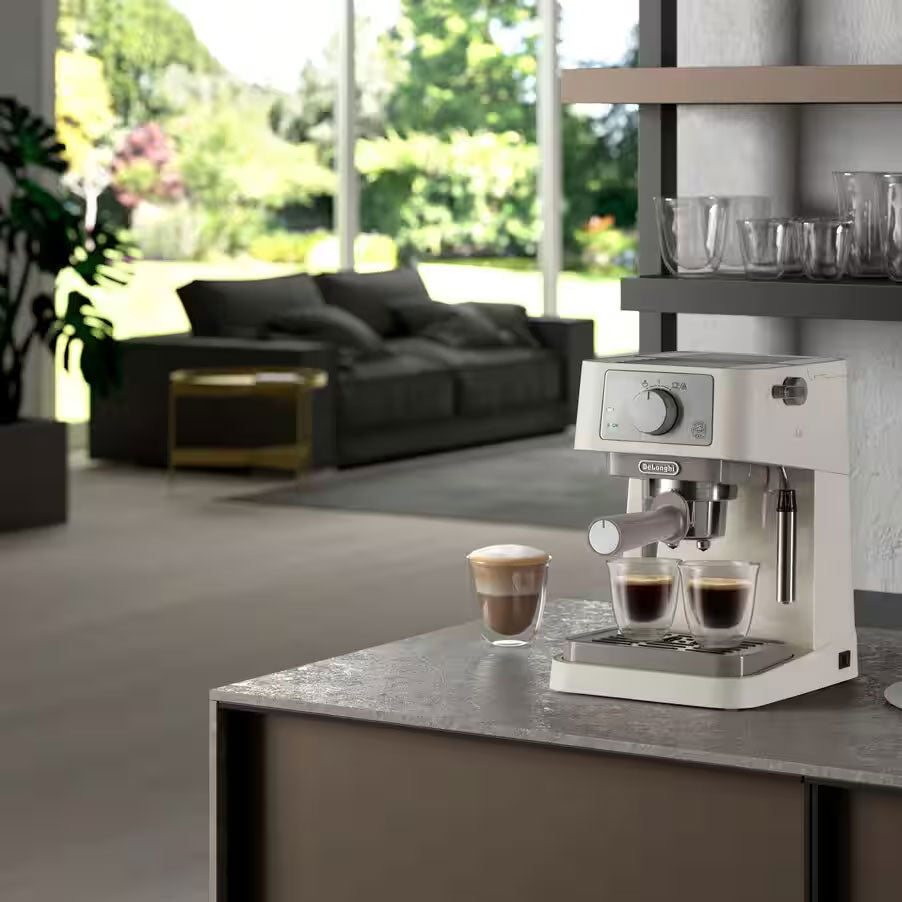 De'Longhi Stilosa EC260.CR Manual Espresso Coffee Machine - Cream