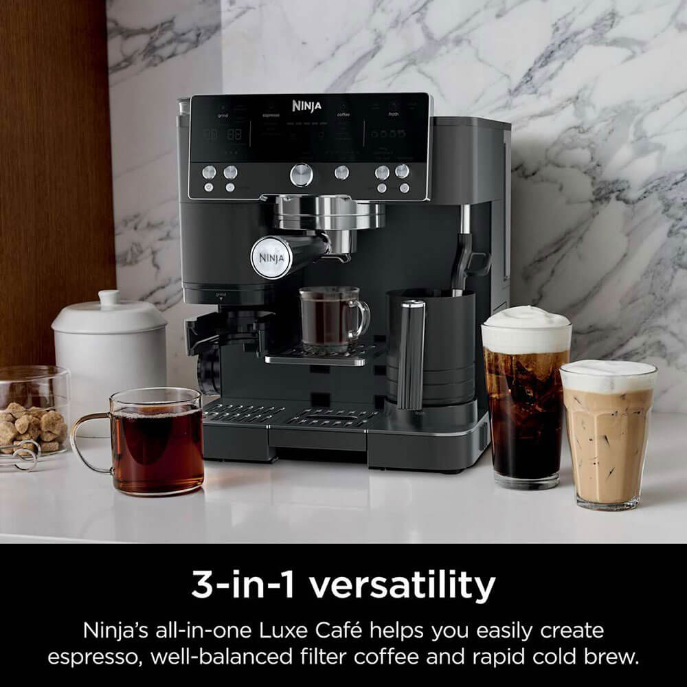 Ninja Luxe Café Premier Espresso Machine ES601UKBK - Black