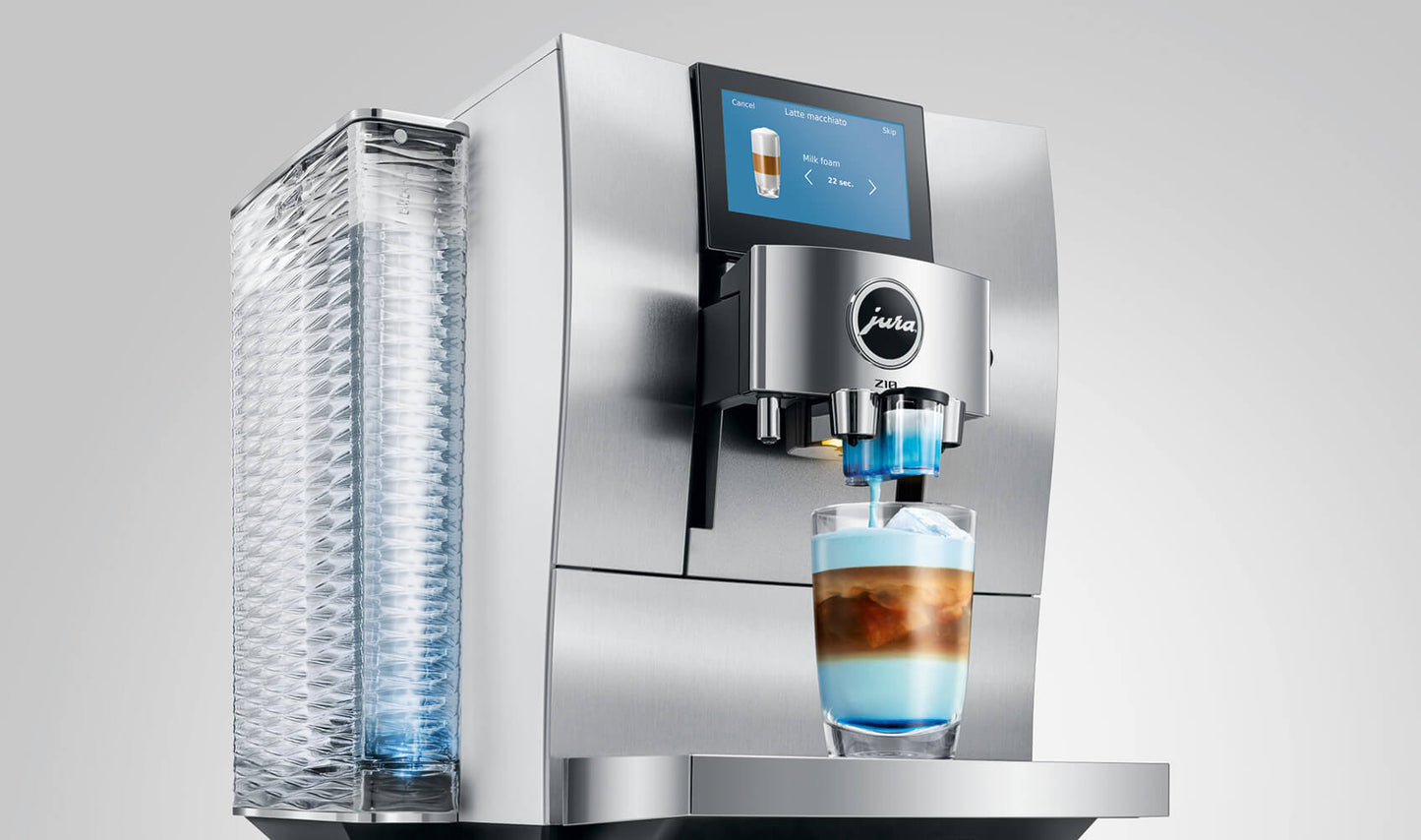 JURA Z10 15613 Aluminium White Bean-to-Cup Coffee Machine