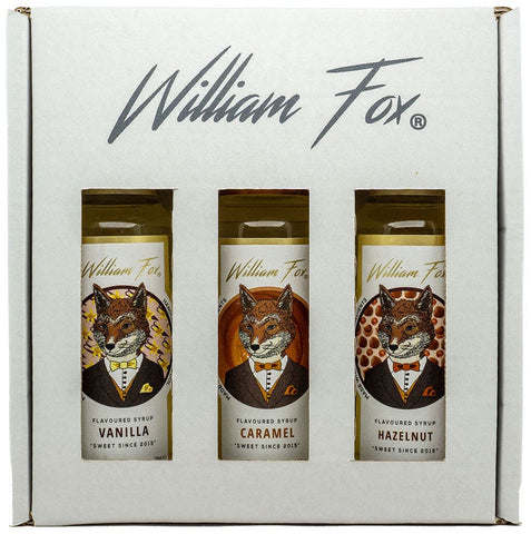 William Fox Coffee Syrup Selection Pack