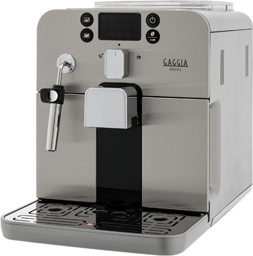 Gaggia Brera Silver Bean-to-Cup Coffee Machine  Coffee-Direct.co.uk