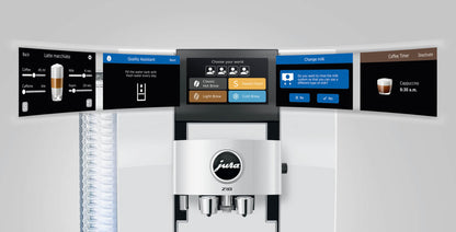 JURA Z10 15846 Diamond White Bean-to-Cup Coffee Machine
