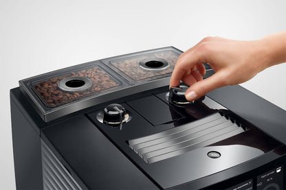 JURA J10 Twin 15723 Diamond Onyx Bean-to-Cup Coffee Machine