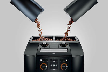 JURA J8 Twin 15659 Diamond Black Bean-to-Cup Coffee Machine