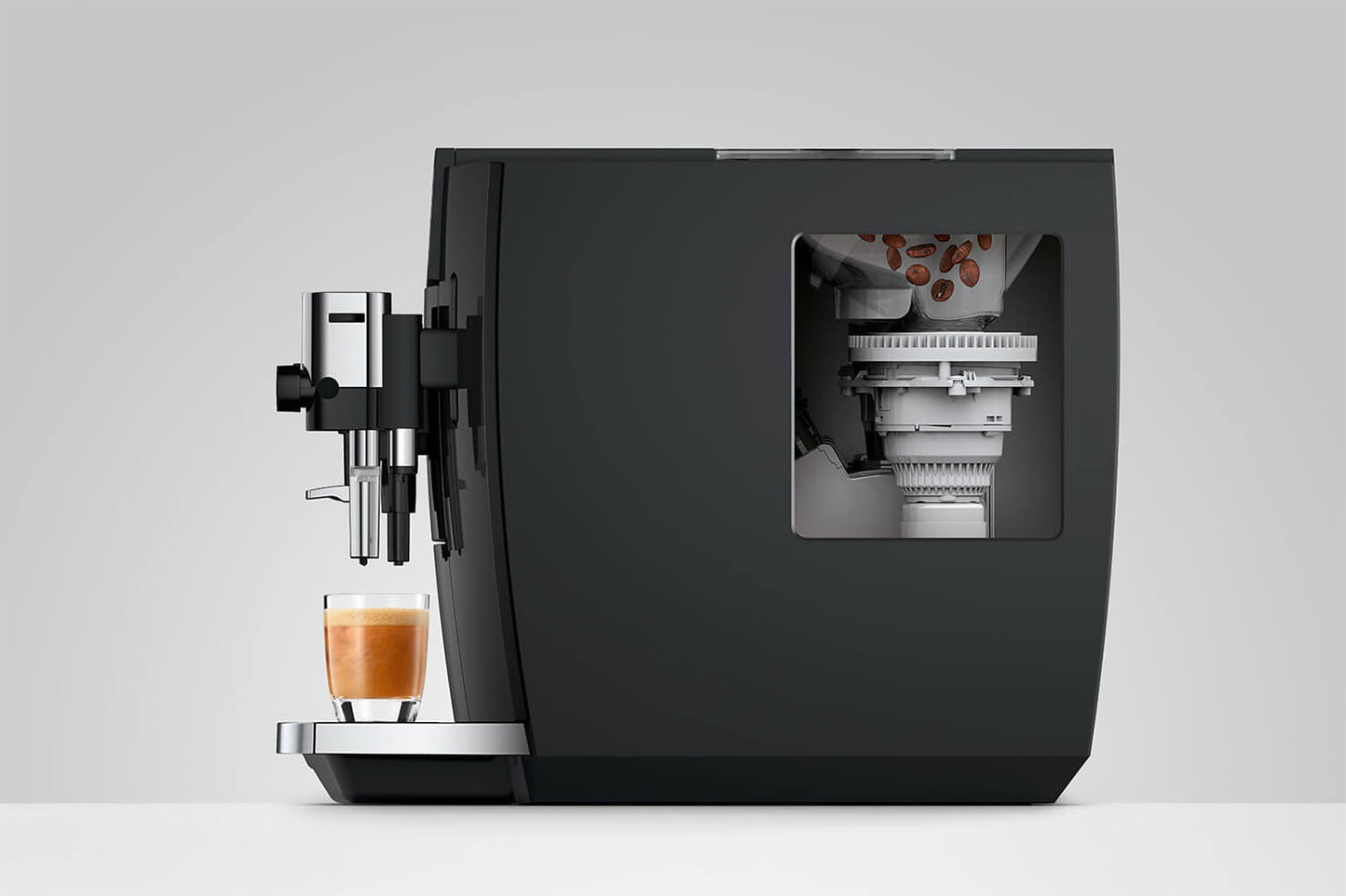 JURA E8 15842 Piano Black Bean-to-Cup Coffee Machine