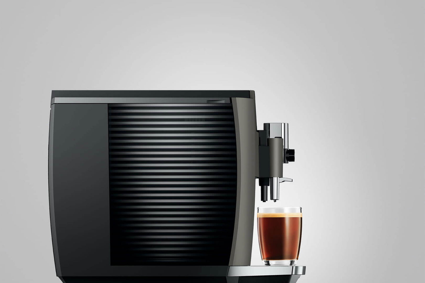 JURA E8 15583 Dark INOX Bean-to-Cup Coffee Machine