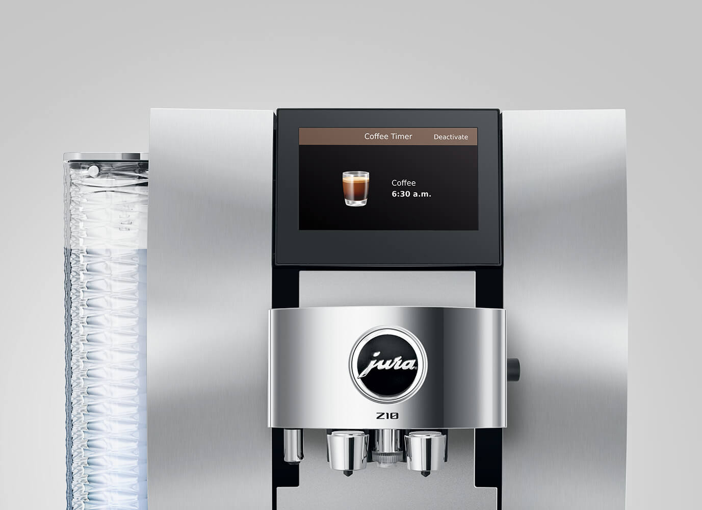 JURA Z10 15613 Aluminium White Bean-to-Cup Coffee Machine