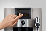 JURA J8 15556 Midnight Silver Bean-to-Cup Coffee Machine