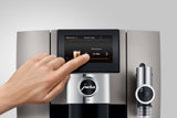 JURA J8 15556 Midnight Silver Bean-to-Cup Coffee Machine
