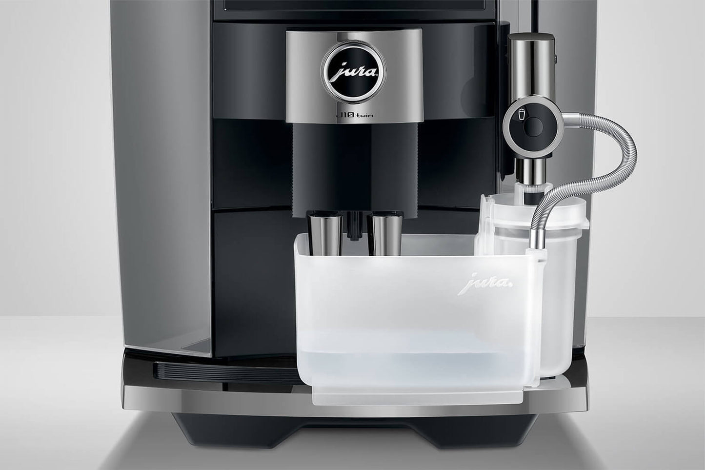 JURA J10 Twin 15723 Diamond Onyx Bean-to-Cup Coffee Machine