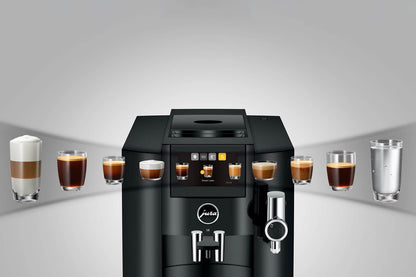 JURA S8 15482 Black Bean-to-Cup Coffee Machine