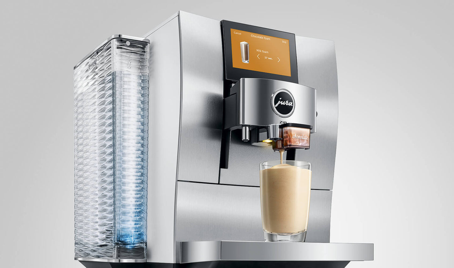 JURA Z10 15613 Aluminium White Bean-to-Cup Coffee Machine