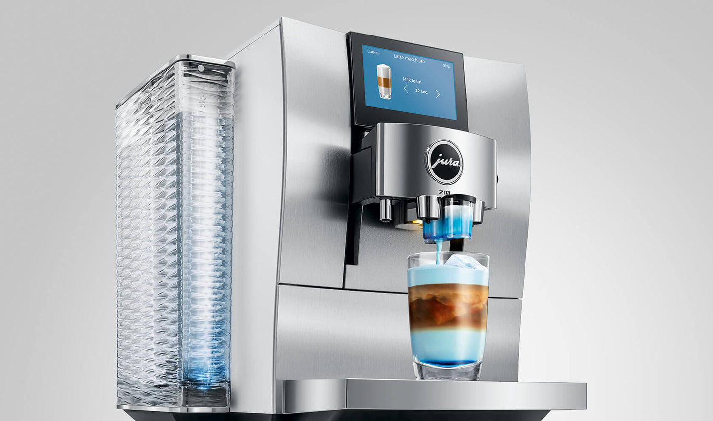 JURA Z10 15613 Aluminium White Bean-to-Cup Coffee Machine