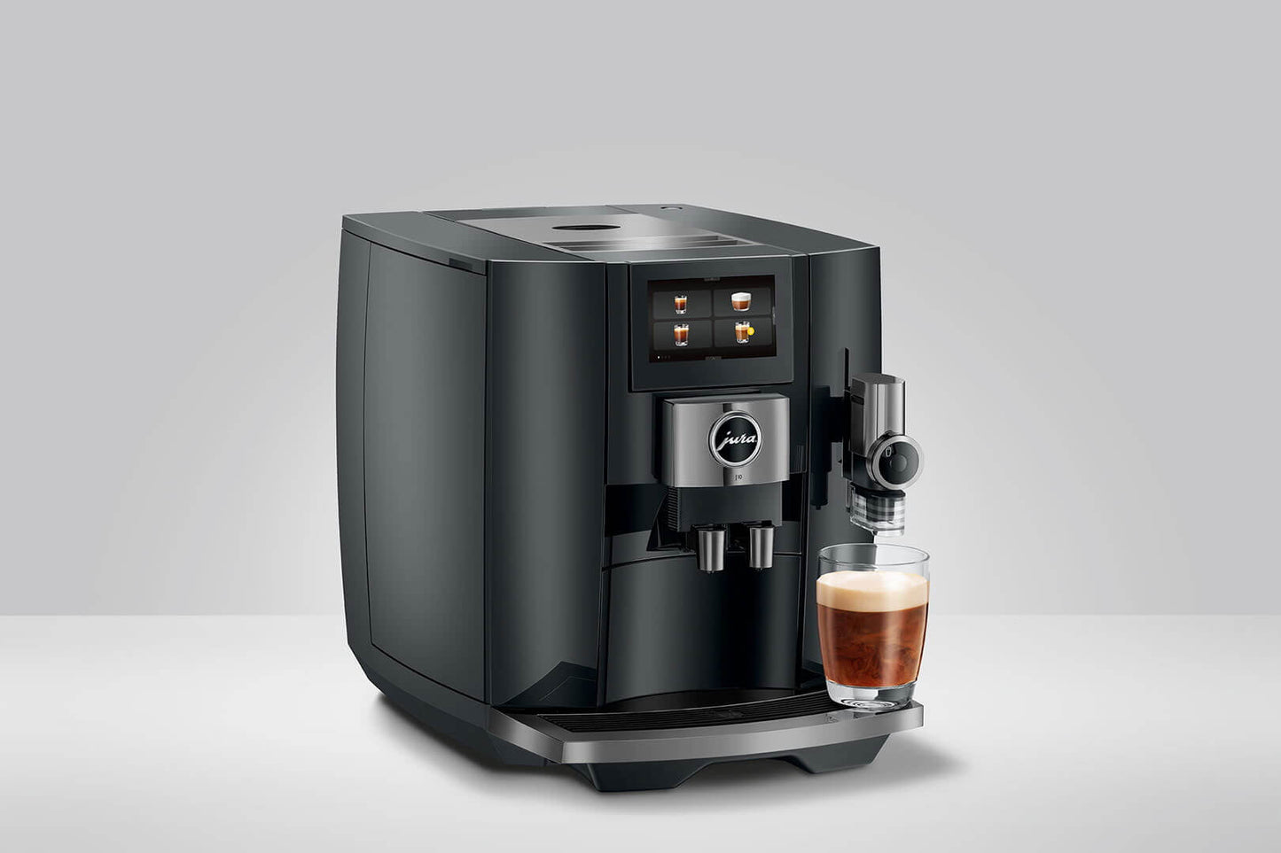 JURA J10 15664 Diamond Black Bean-to-Cup Coffee Machine