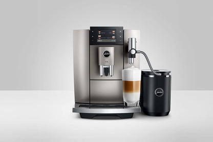 JURA E8 15721 Midnight Silver Bean-to-Cup Coffee Machine