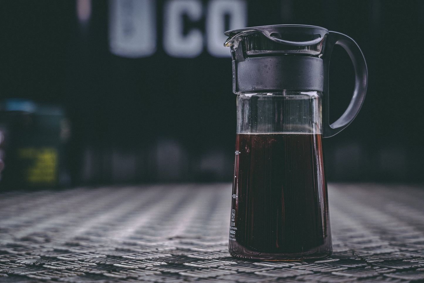 Brown Hario Cold Brew Coffee Pot