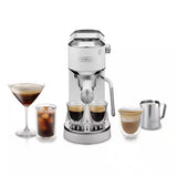 De'Longhi Dedica Duo EC890.WI Manual Espresso Coffee Machine - White