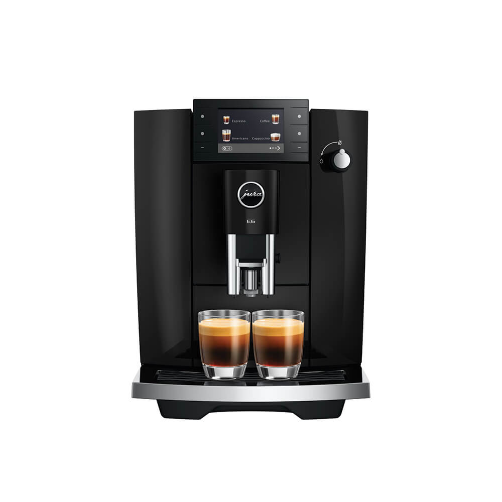 JURA E6 15805 Piano Black Bean-to-Cup Coffee Machine
