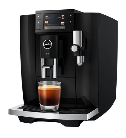 JURA E8 15842 Piano Black Bean-to-Cup Coffee Machine