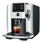 JURA S8 15651 Chrome Bean-to-Cup Coffee Machine