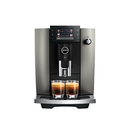 JURA E6 15854 Dark Inox  Bean-to-Cup Coffee Machine