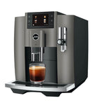 JURA E8 15583 Dark INOX Bean-to-Cup Coffee Machine