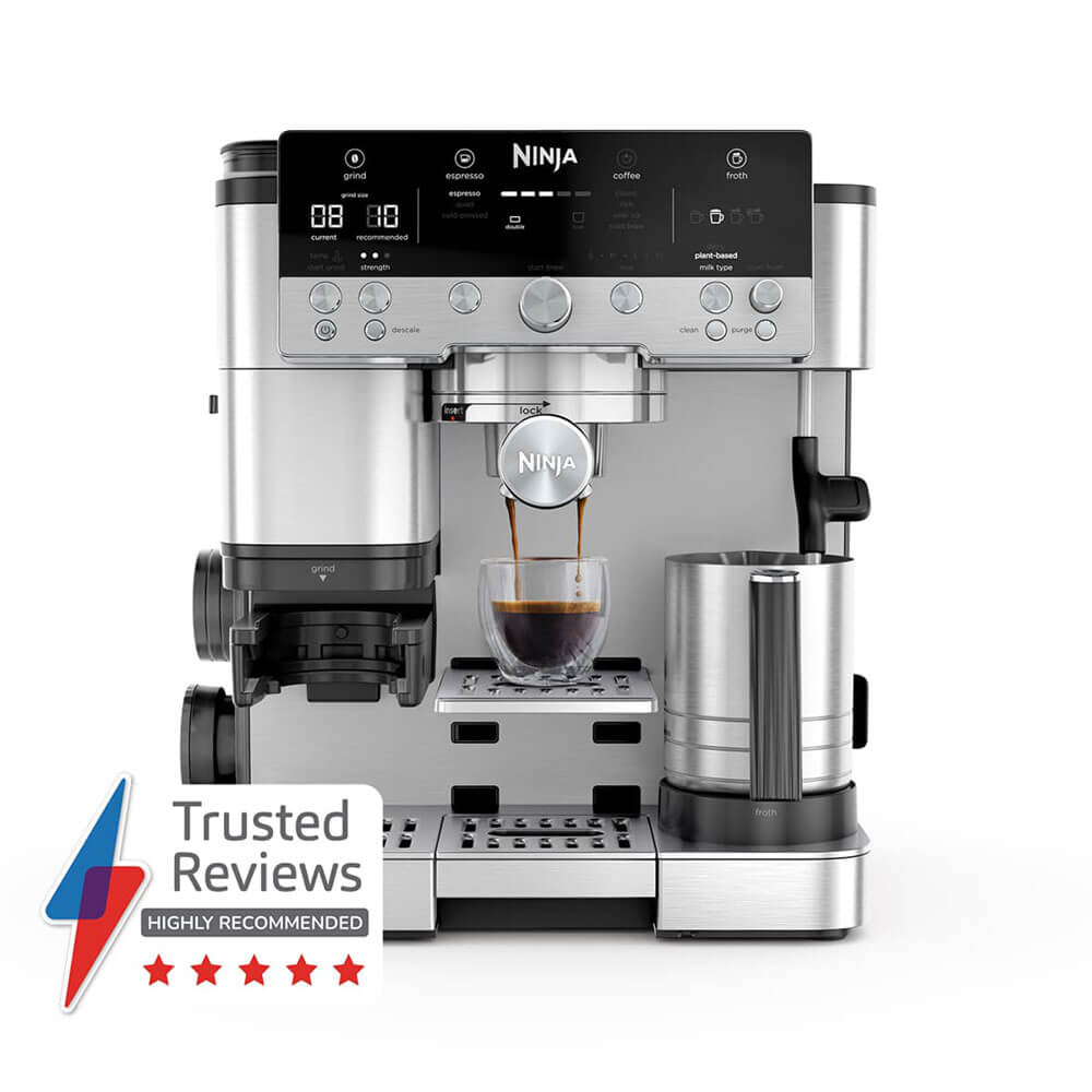 Ninja Luxe Café Premier Espresso Machine ES601UK - Silver