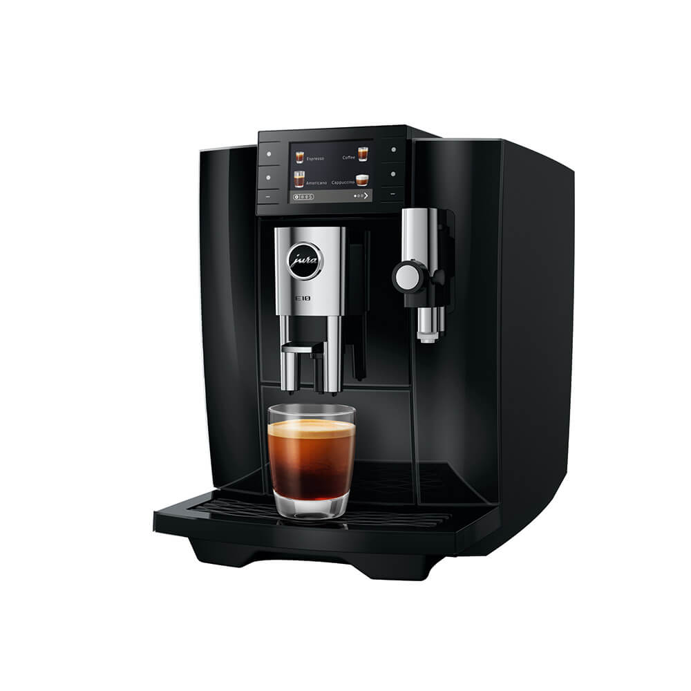 JURA E10 15855 Black Bean-to-Cup Coffee Machine