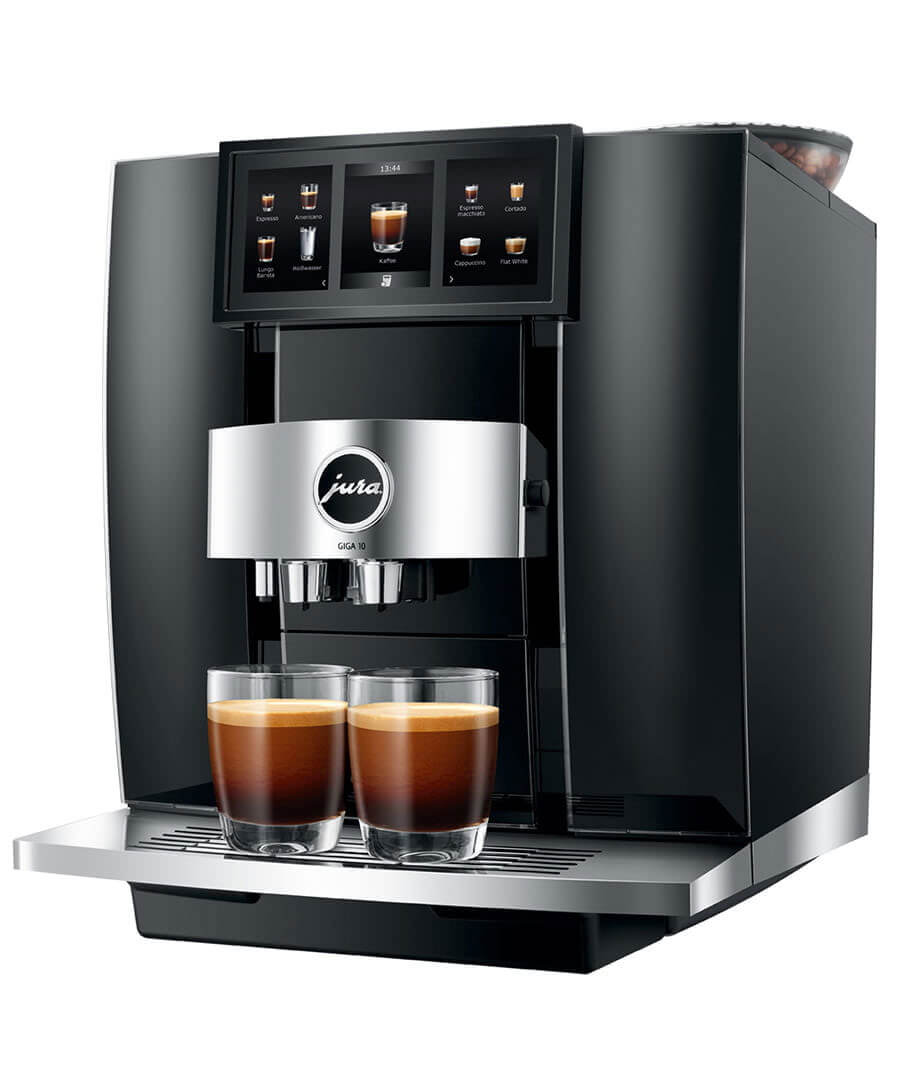 JURA GIGA 10 15478 Diamond Black Bean-to-Cup Coffee Machine