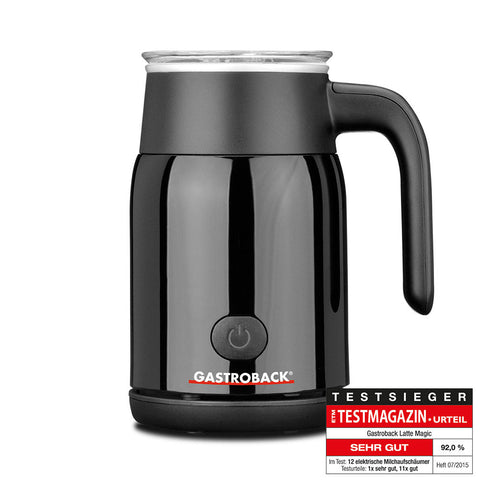 Gastroback Latte Magic Milk Frother - Black