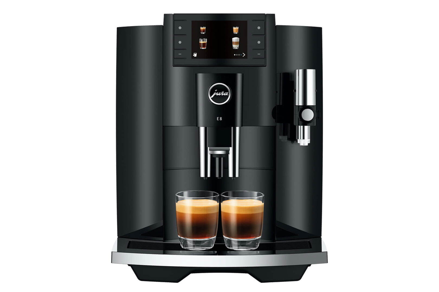 JURA E8 15661 Piano Black Bean-to-Cup Coffee Machine