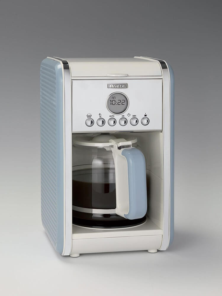 Ariete 12 Cup Drip Filter Coffee Maker - Blue