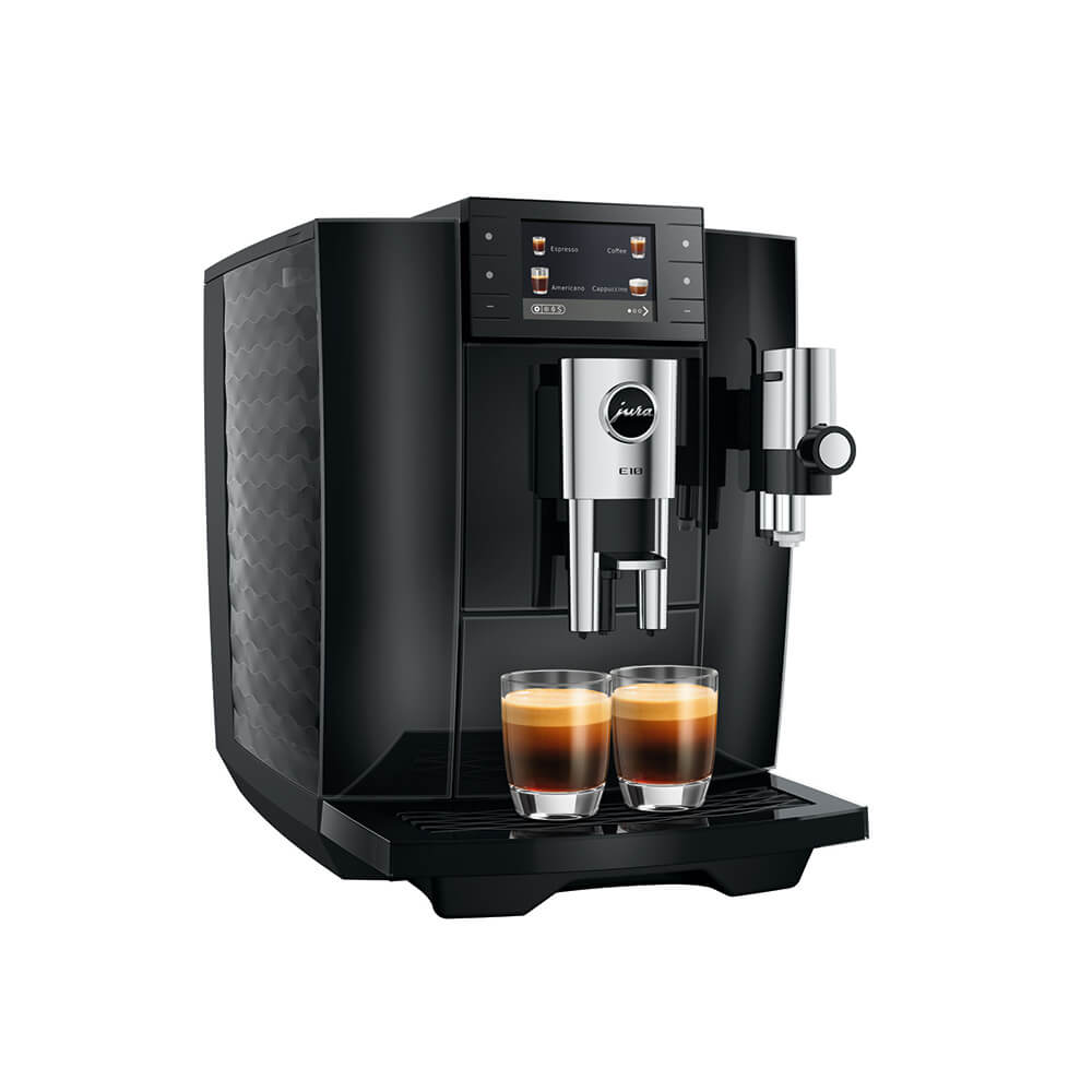 JURA E10 15855 Black Bean-to-Cup Coffee Machine