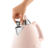 De'Longhi 1.7L Argento Kettle Pink