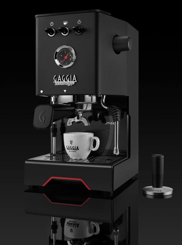 Gaggia Classic Up Black Espresso Machine
