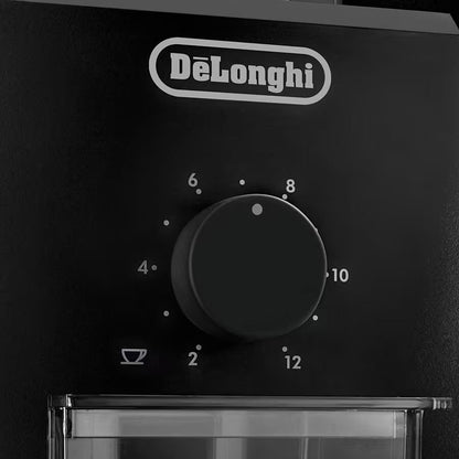 De'Longhi KG79 Burr Coffee Grinder - Black