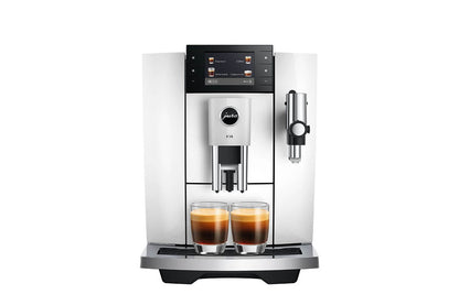 JURA E8 15841 Piano White Bean-to-Cup Coffee Machine
