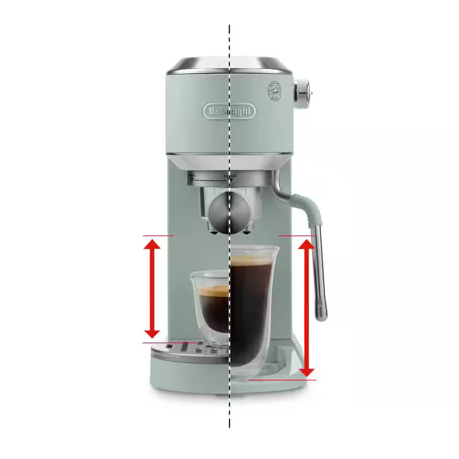De'Longhi Dedica Duo EC890.GR Manual Espresso Coffee Machine - Green