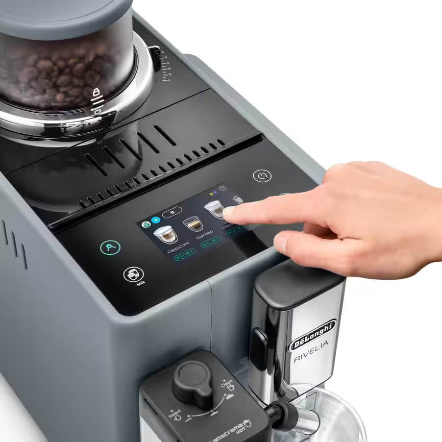 De'Longhi Rivelia EXAM440.55.G Bean-to-Cup Automatic Coffee Machine - Grey
