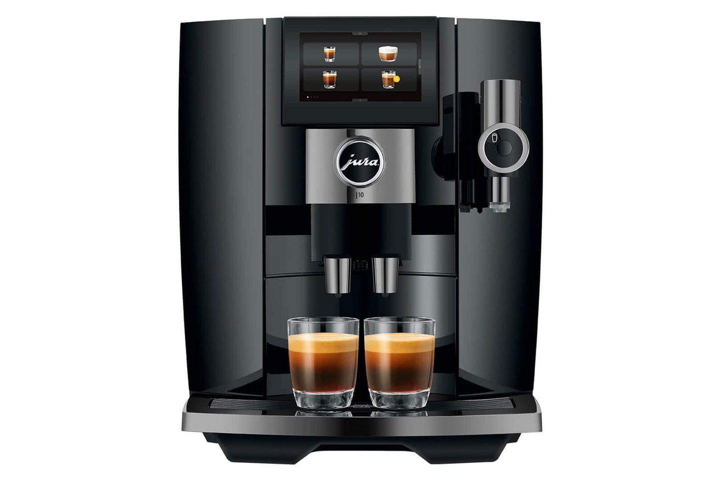 JURA J10 15664 Diamond Black Bean-to-Cup Coffee Machine