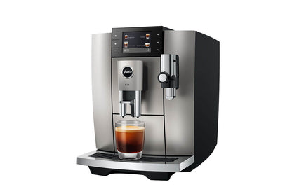 JURA E8 15721 Midnight Silver Bean-to-Cup Coffee Machine