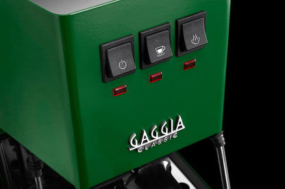 Gaggia Classic Evo (2024) Jungle Green Espresso Machine