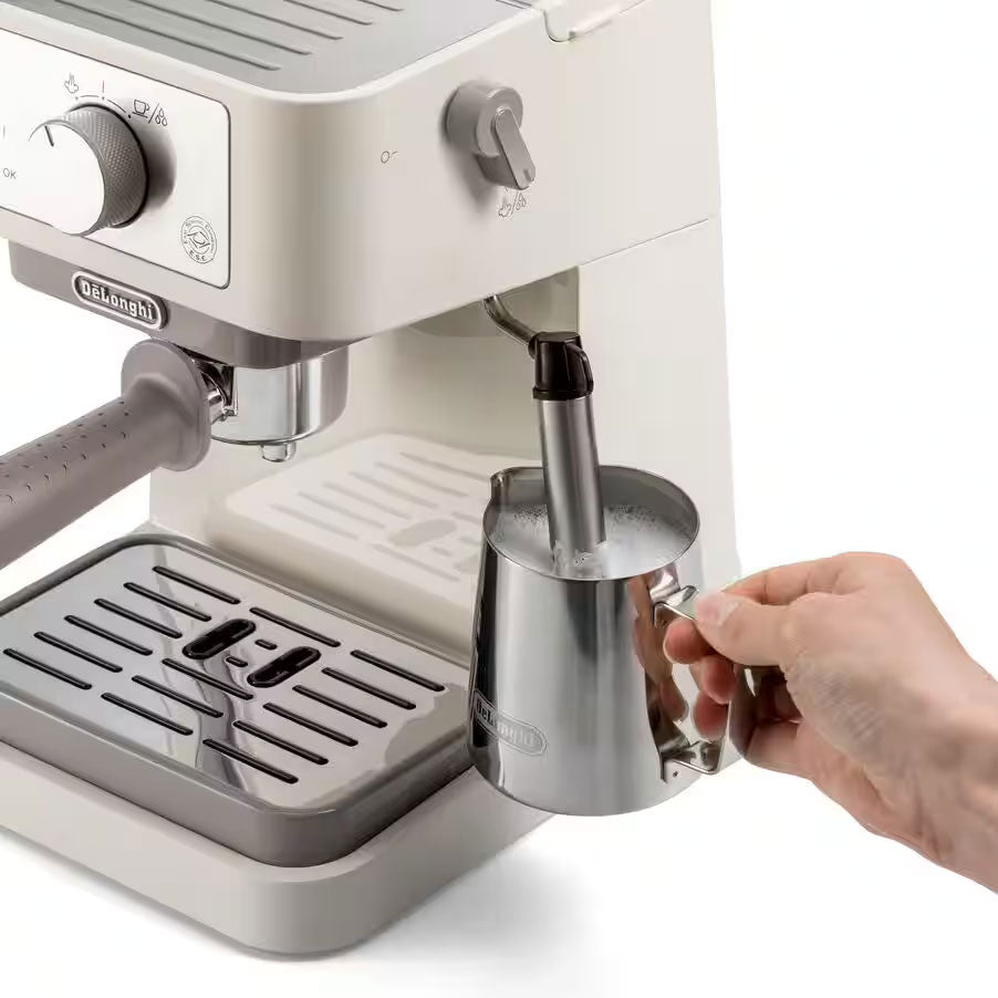 De'Longhi Stilosa EC260.CR Manual Espresso Coffee Machine - Cream