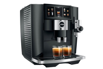 JURA J8 Twin 15659 Diamond Black Bean-to-Cup Coffee Machine