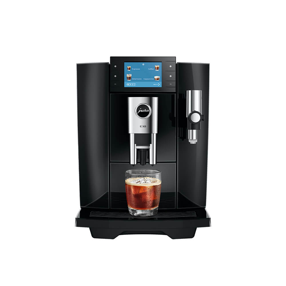 JURA E10 15855 Black Bean-to-Cup Coffee Machine