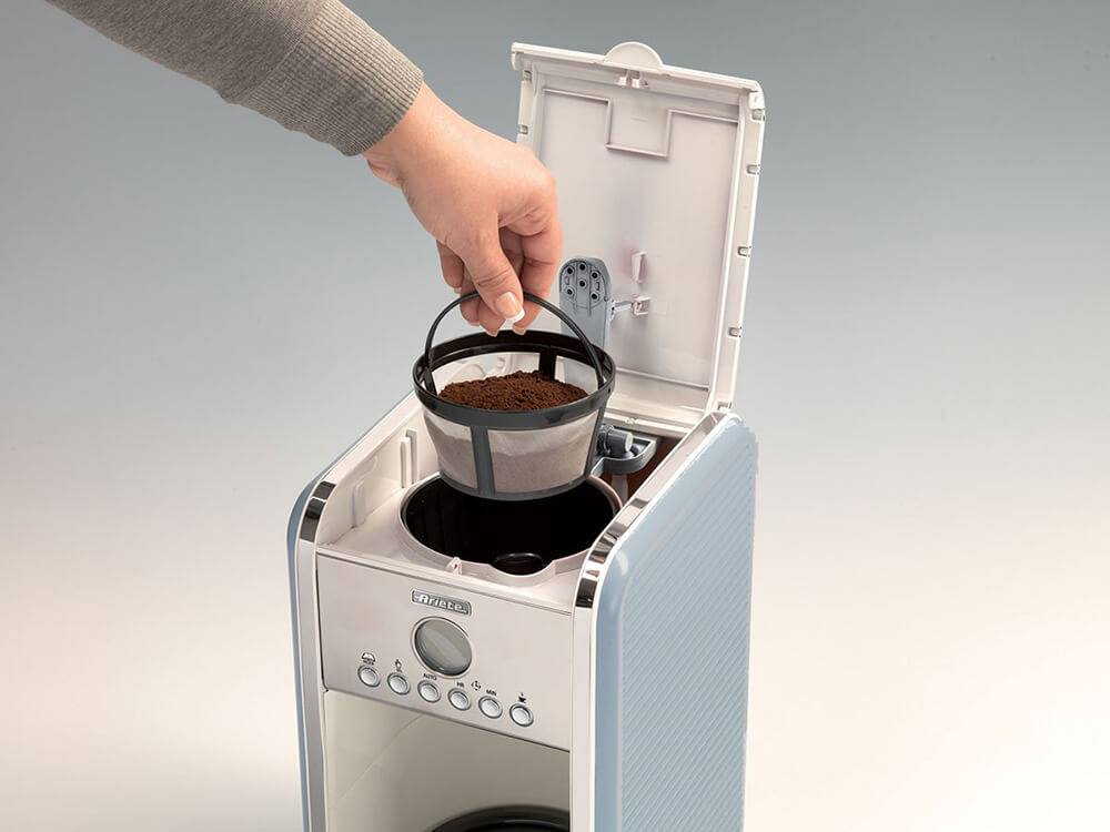 Ariete 12 Cup Drip Filter Coffee Maker - Blue