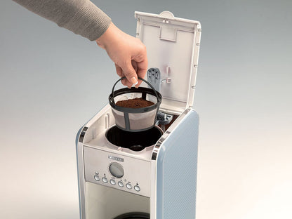 Ariete 12 Cup Drip Filter Coffee Maker - Blue