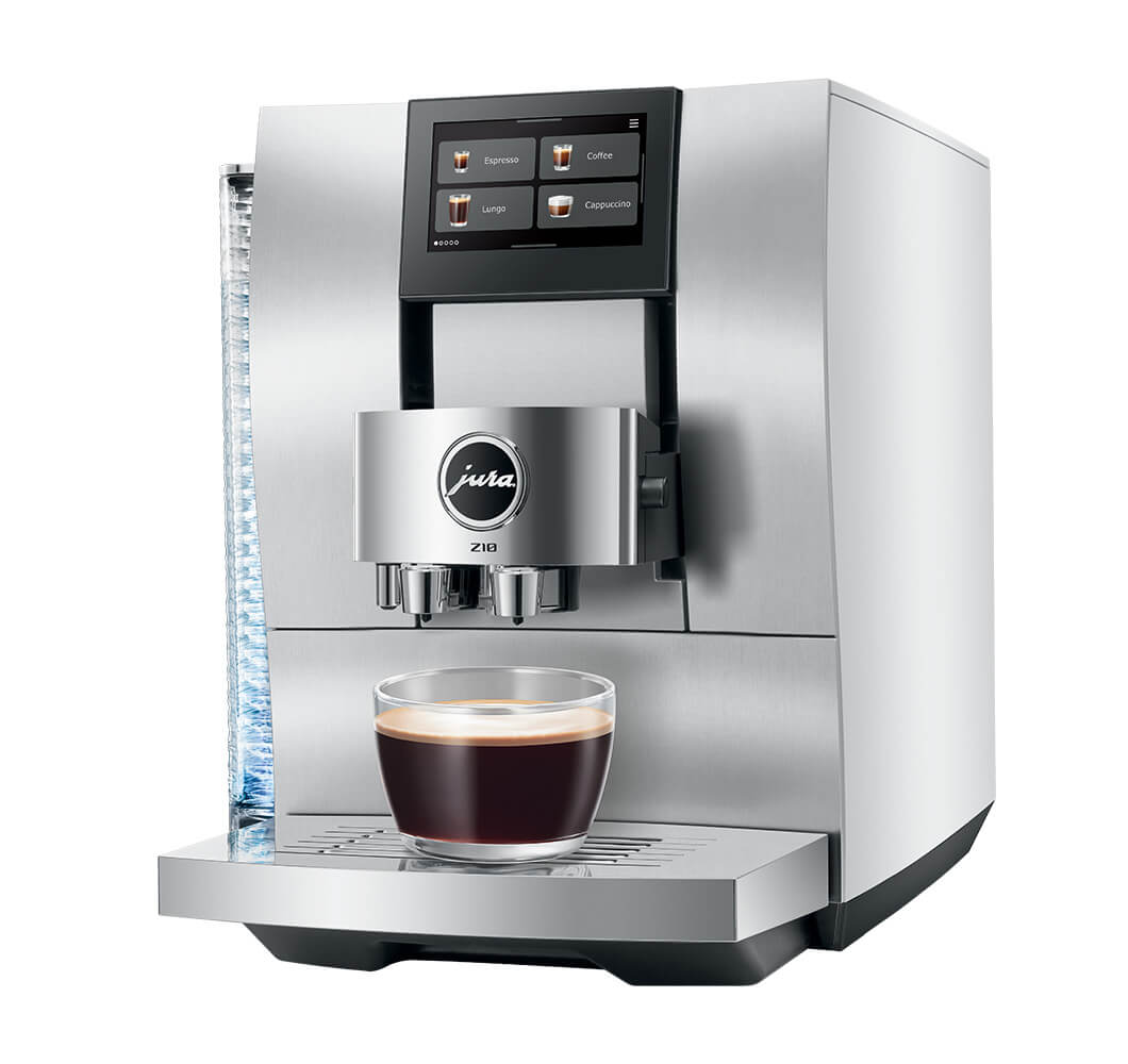 JURA Z10 15613 Aluminium White Bean-to-Cup Coffee Machine